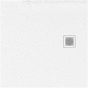 New Trendy Mori négyzet alakú zuhanytálca 90x90 cm fehér B-0433
