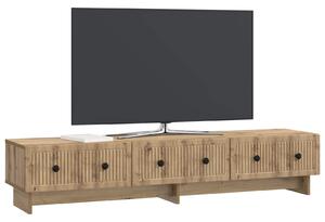 VidaXL TV szekrény Kézműves Tölgy 147 x 34,5 x 30 cm Szerelt Fa