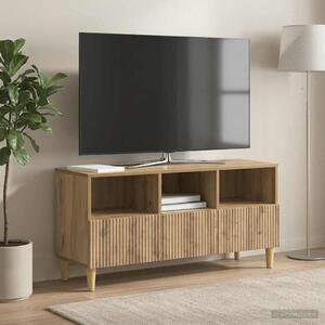 VidaXL TV szekrény Kézműves Tölgy 102 x 34,5 x 50 cm Szerelt Fa