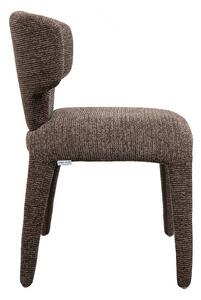 King Home Apulia Designer Szék Poliészter Barna Organikus Forma