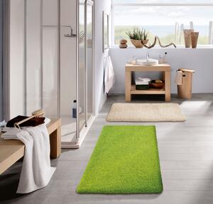 Kleine Wolke Seattle fürdőszoba szőnyeg 65x55 cm négyszögletes zöld 4071615539