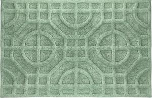 Kleine Wolke Mosaic fürdőszoba szőnyeg 120x70 cm négyszögletes zöld 9167685225