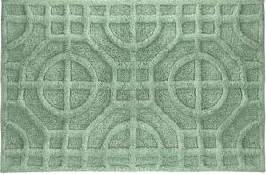 Kleine Wolke Mosaic fürdőszoba szőnyeg 90x60 cm négyszögletes zöld 9167685519