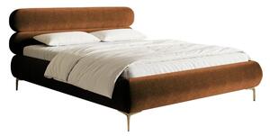 Franciaágy 160 cm Rirri 160B (ágyráccsal) (réz + arany)