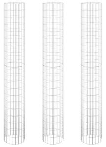 Gabion Magaságyás - Kör - 3 db - Ø30 x 200 cm
