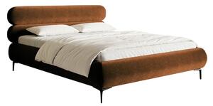 Franciaágy 160 cm Rirri 160B (ágyráccsal) (réz + piros)