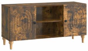 VidaXL TV szekrény Füstös Tölgy 102 x 34,5 x 50 cm Szerelt Fa
