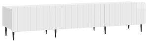 VidaXL TV szekrény Magasfényű Fehér 147 x 34,5 x 32 cm Szerelt Fa