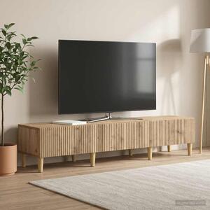 VidaXL TV szekrény Kézműves Tölgy 147 x 34,5 x 30 cm Szerelt Fa