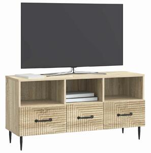 VidaXL TV szekrény fiókkal Sonoma Tölgy 102 x 34,5 x 50 cm Szerelt Fa