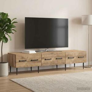 VidaXL TV szekrény Kézműves Tölgy 147 x 34,5 x 30 cm Szerelt Fa
