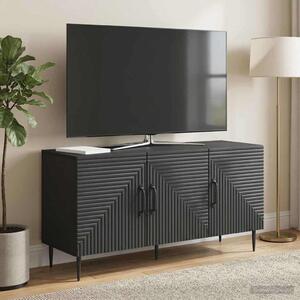 VidaXL TV szekrény Fekete 99 x 34,5 x 50 cm Szerelt Fa