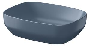 Cersanit Larga mosdótál 50x38.5 cm négyszögletes mosdótálak kék K677-067
