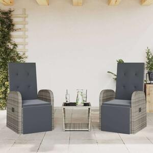VidaXL Polyrattan Kerti Garnitúra - 2 Foteles
