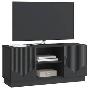 VidaXL TV szekrény Fekete 102 x 34,5 x 47 cm Szerelt Fa