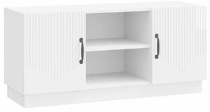 VidaXL TV szekrény Magasfényű Fehér 102 x 34,5 x 47 cm Szerelt Fa