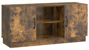 VidaXL TV szekrény Füstös Tölgy 102 x 34,5 x 47 cm Szerelt Fa