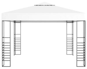 VidaXL Kerti Pavilon - Fehér - 3x3 m Acélvázas