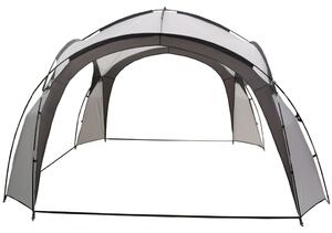 Szürke kerti pavilon 3,5x3,5 m