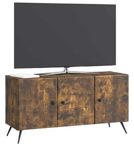 VidaXL TV szekrény Füstös Tölgy 99 x 34,5 x 50 cm Szerelt Fa