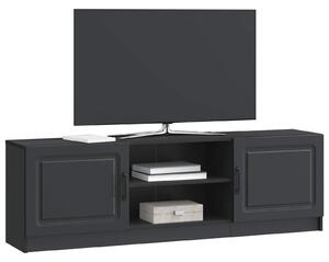 VidaXL TV szekrény Fekete 150 x 31 x 47 cm Szerelt Fa