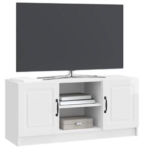 VidaXL TV szekrény Magasfényű Fehér 102 x 34,5 x 47 cm Szerelt Fa