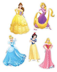 Disney Princess fali dekoráció - 5 db-os szett