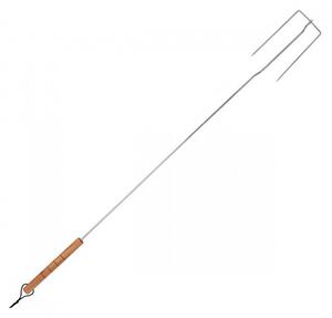 Kolbásznyárs fa fogantyúval 104 cm