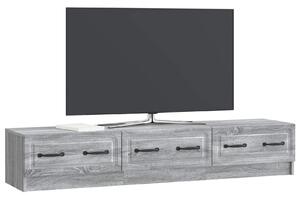 VidaXL TV szekrény fiókkal Szürke Sonoma 147 x 34,5 x 27 cm Szerelt Fa