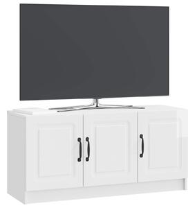 VidaXL TV szekrény Magasfényű Fehér 99 x 34,5 x 47 cm Szerelt Fa