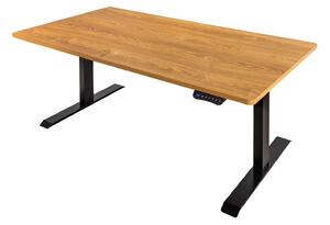 Állítható magasságú íróasztal Jayden 160 cm tölgy utánzata