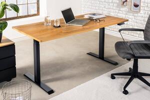 Állítható magasságú íróasztal Jayden 160 cm tölgy utánzata