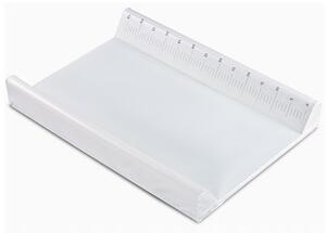 Egyszínű pelenkázó alátét 70x47 kemény Szín: fehér