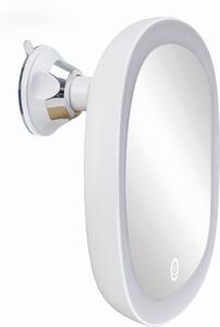 Kleine Wolke LED Mirror kozmetikai tükör 21.8x28.2 cm négyzet világítással fehér 8098100886