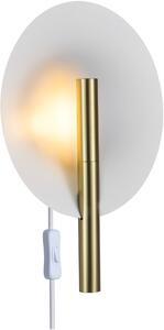 Nordlux Furiko oldalfali lámpa 1x6 W fehér-sárgaréz 2320241035