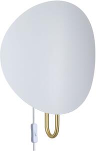 Nordlux Spargo oldalfali lámpa 1x25 W fehér-sárgaréz 2320361001