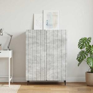 VidaXL Széf Betonszürke 66 x 34,5 x 92 cm Szerelt Fa