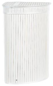 Fehér bambuszkosár 42 x 30 cm BADULLA