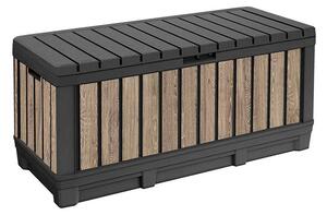 Decocoat kentwood műanyag kerti tároló 350l