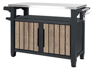 Decocoat unity műanyag xl kerti grill asztal 207l