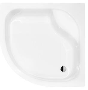 Besco Diper félkör alakú zuhanytálca 90x90 cm fehér #BAD-90-NK