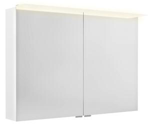 Sapho Linex szekrény 100x15x70 cm tükörrel fehér LX100-0030