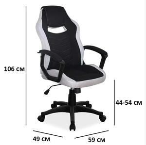 Irodai szék CAMARO fekete/szürke