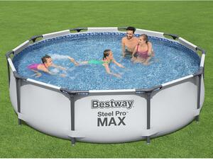 Bestway fémkeretes medence, 305x76 cm, 4700 liter, szűrőszivattyúval