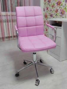 Irodai szék Q-022 rózsaszín
