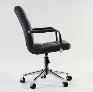Irodai szék Q-022 fekete bársony 19