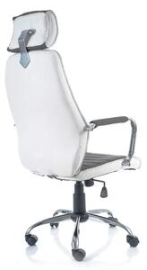 Irodai szék Q-035 szürke/fehér