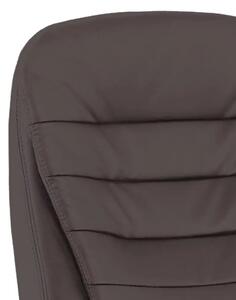 Irodai szék Q-154 fekete bőr / eko bőr