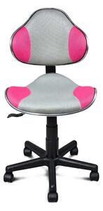 Irodai szék Q-G2 rózsaszín/szürke