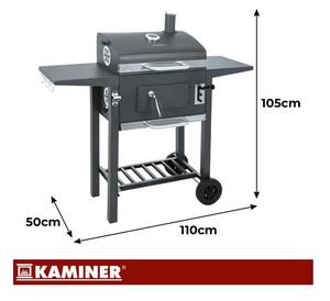 Kerti grill fedővel 105x110x50cm